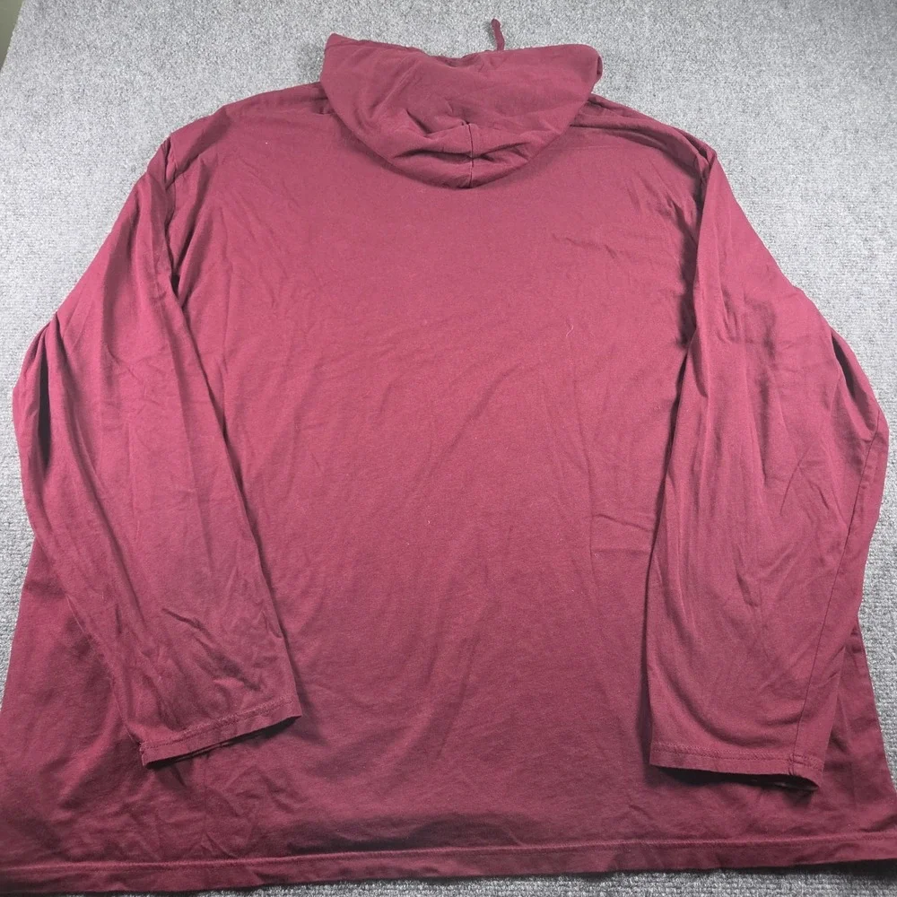 Polo Ralph Lauren Hoodie Mens Size 3XB Red Lightweight Pullover Blue Pony